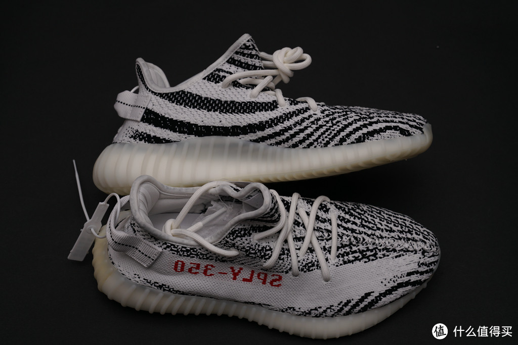 #原创新人#adidas 阿迪达斯  Yeezy 350V2 斑马 开箱~