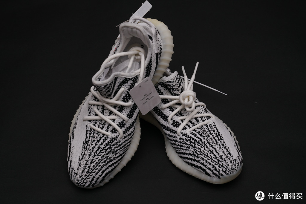 #原创新人#adidas 阿迪达斯  Yeezy 350V2 斑马 开箱~