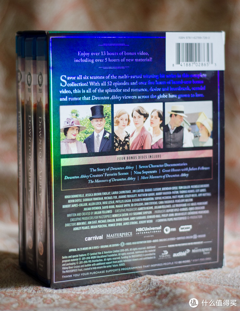 美版《唐顿庄园》全集蓝光套装 Downton Abbey: The Complete Collection开箱