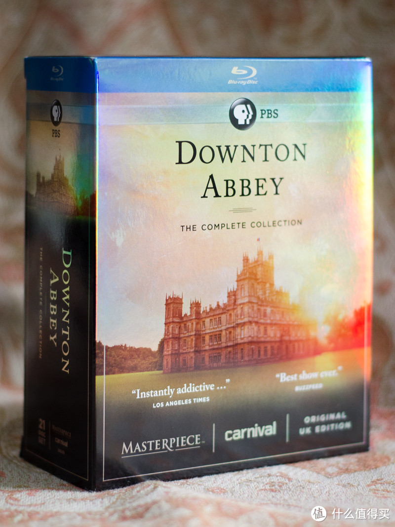 美版《唐顿庄园》全集蓝光套装 Downton Abbey: The Complete Collection开箱