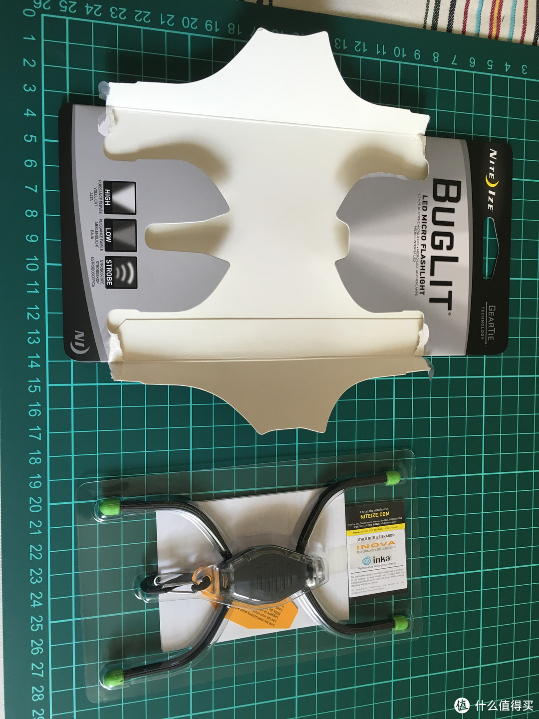 手电爱好者的新玩具 — BugLit 开箱兼亮度对比