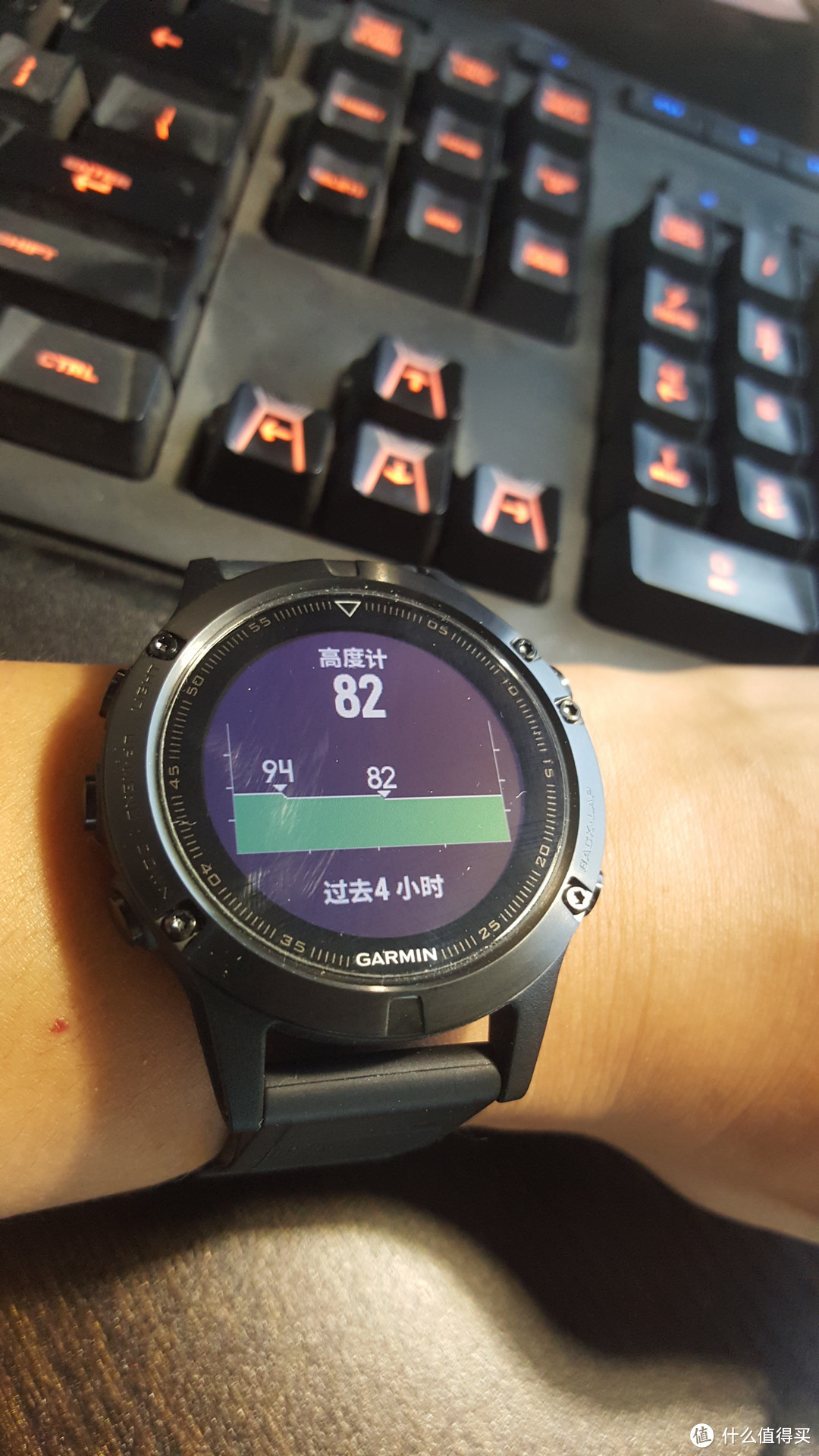 #原创新人#GARMIN 佳明 fenix 5 户外GPS心率表 简单体验