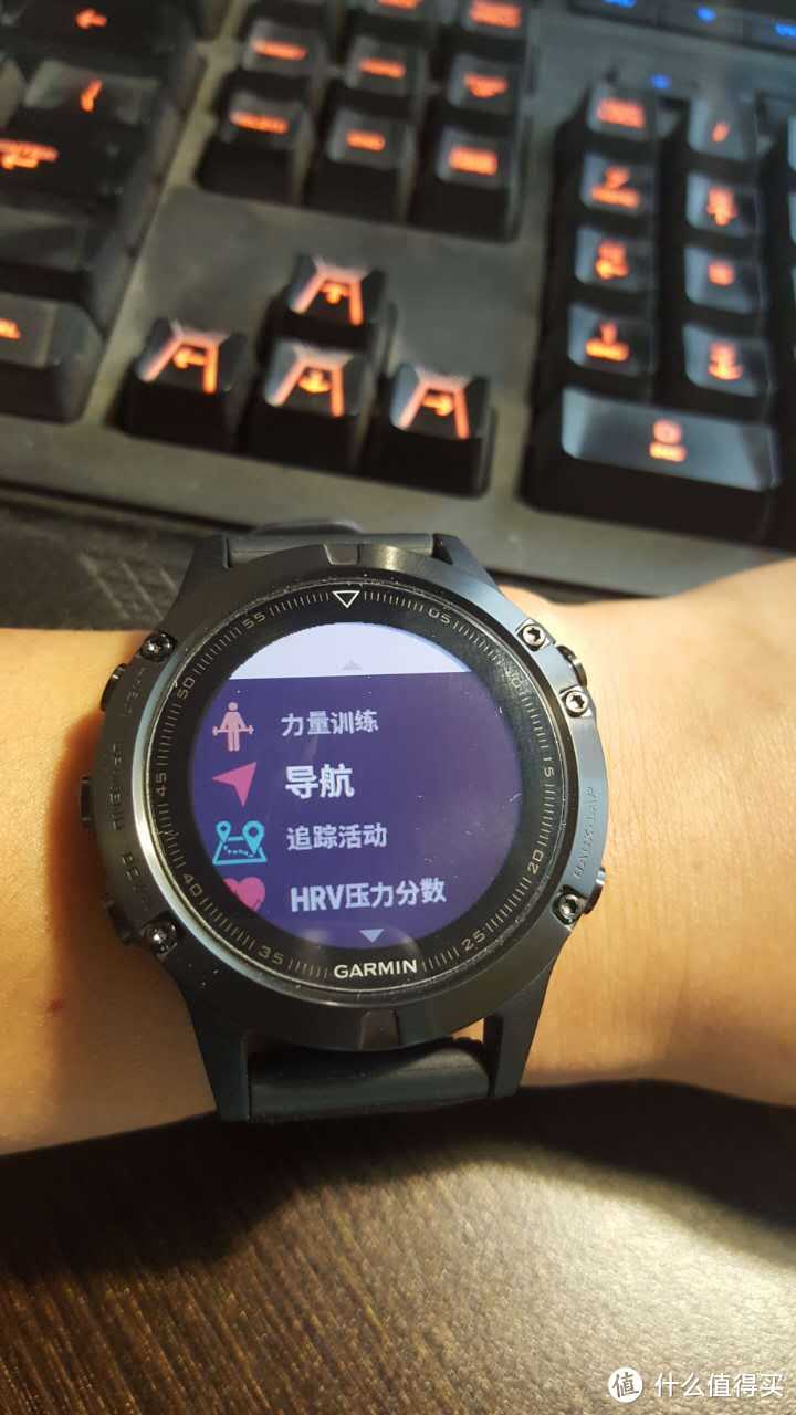 #原创新人#GARMIN 佳明 fenix 5 户外GPS心率表 简单体验