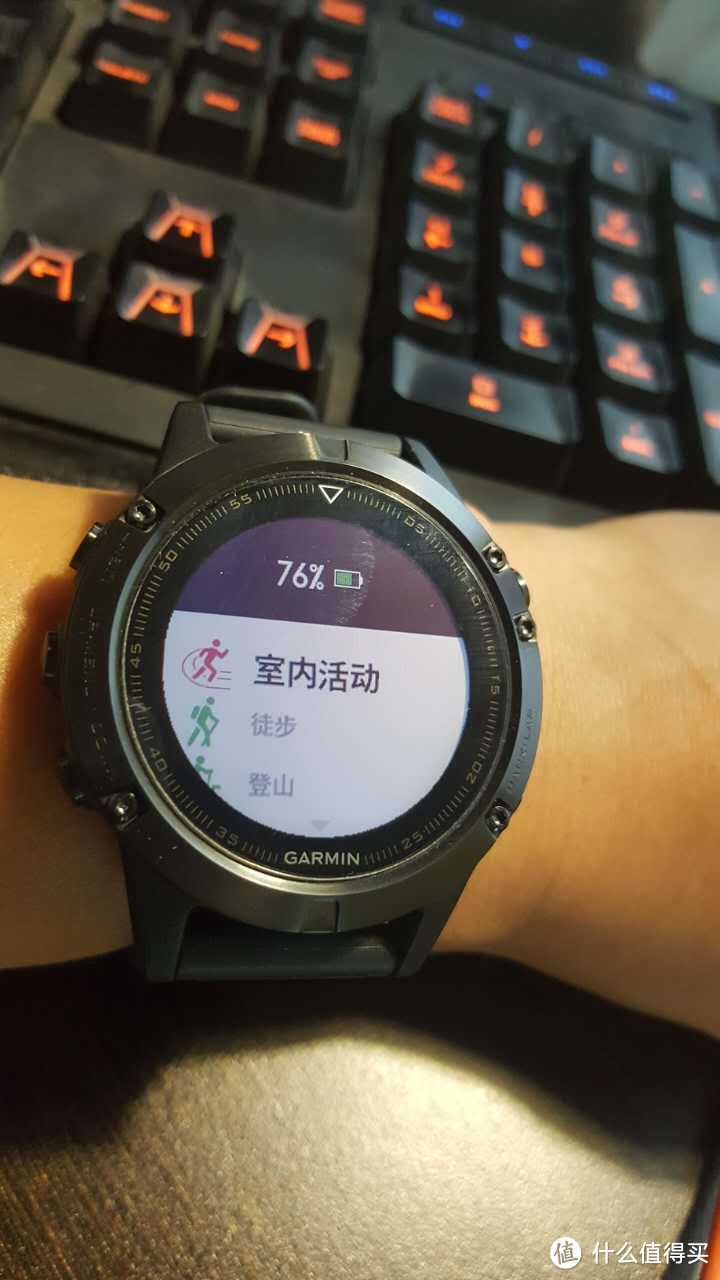 #原创新人#GARMIN 佳明 fenix 5 户外GPS心率表 简单体验