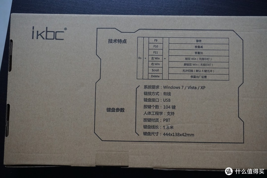 借口送礼物、顺便买键盘——IKBC C104 银轴 开箱改灯体验（圆灯、方灯对比）