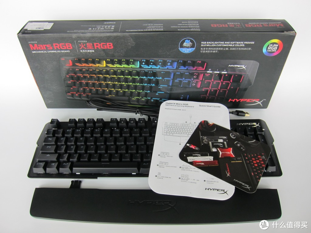 大男孩的小玩具(四)——金士顿HyperX Mars RGB机械键盘评测