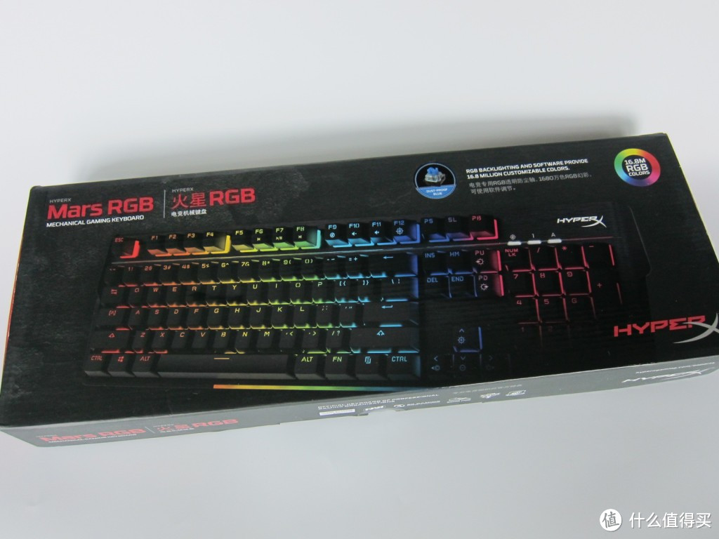 大男孩的小玩具(四)——金士顿HyperX Mars RGB机械键盘评测