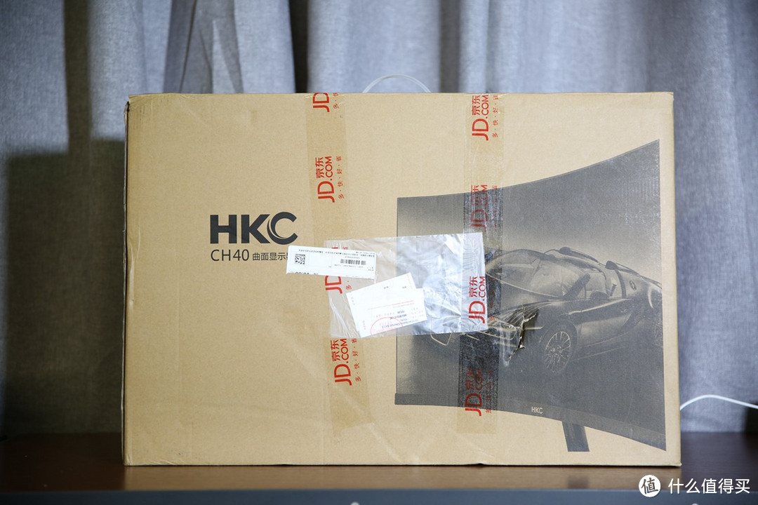 不到千元拥抱曲面显示器 HKC CH40晒机