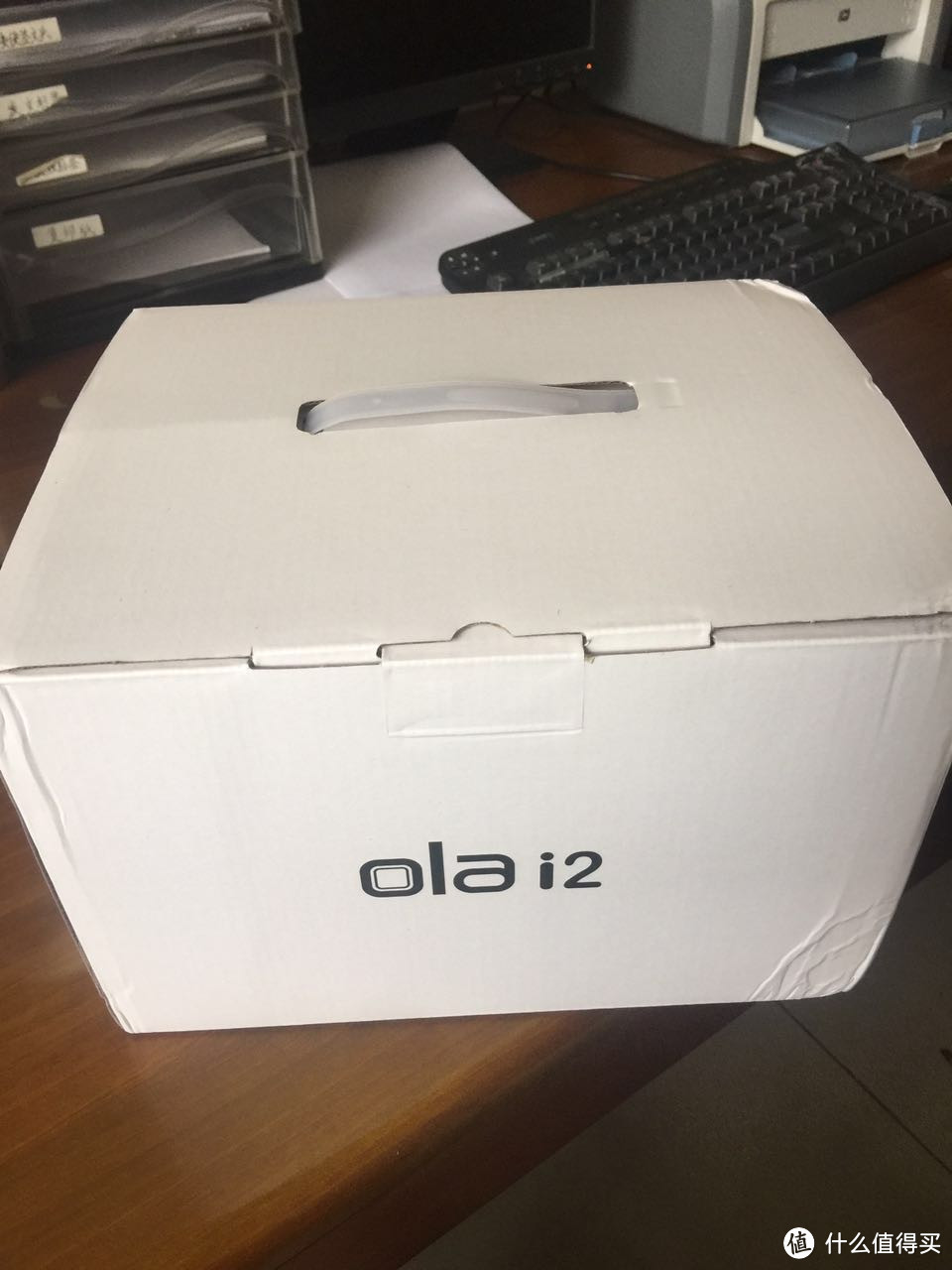 ola i2 室内木门指纹锁 开箱 外观简单看（尚未安装使用）