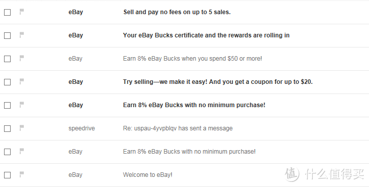 最高8%的ebay bucks(正常时候只有1%)