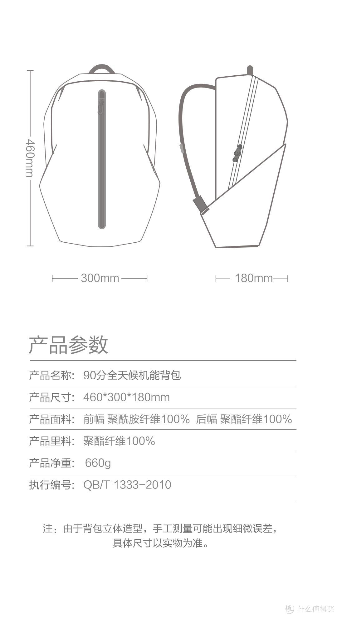 年轻人的第一款背包：小米 90分 全天候机能城市背包使用评测