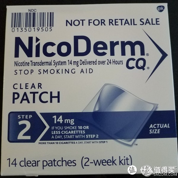 #原创新人#戒烟的福音：nicoderm cq 戒烟贴