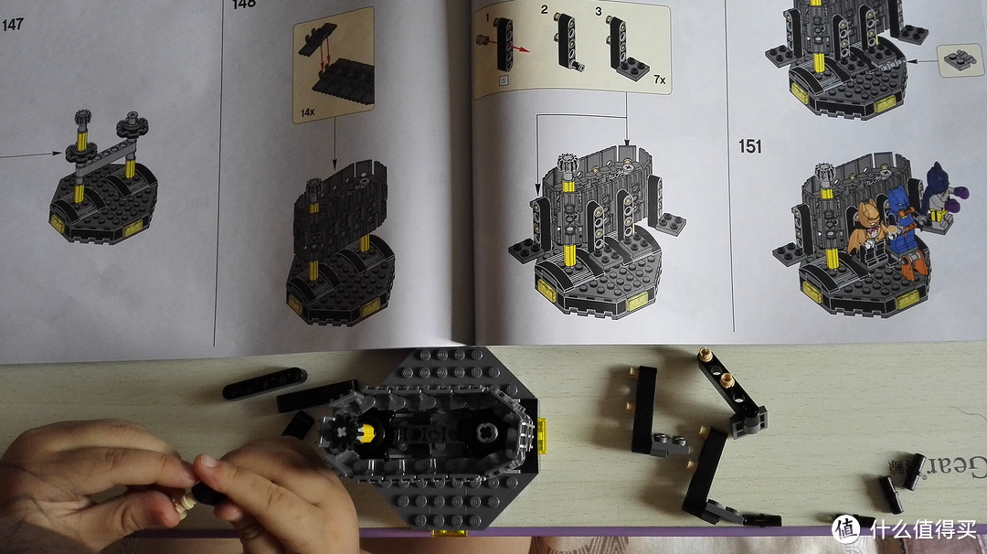 LEGO 乐高 70909 蝙蝠洞突袭 开箱拼玩记录