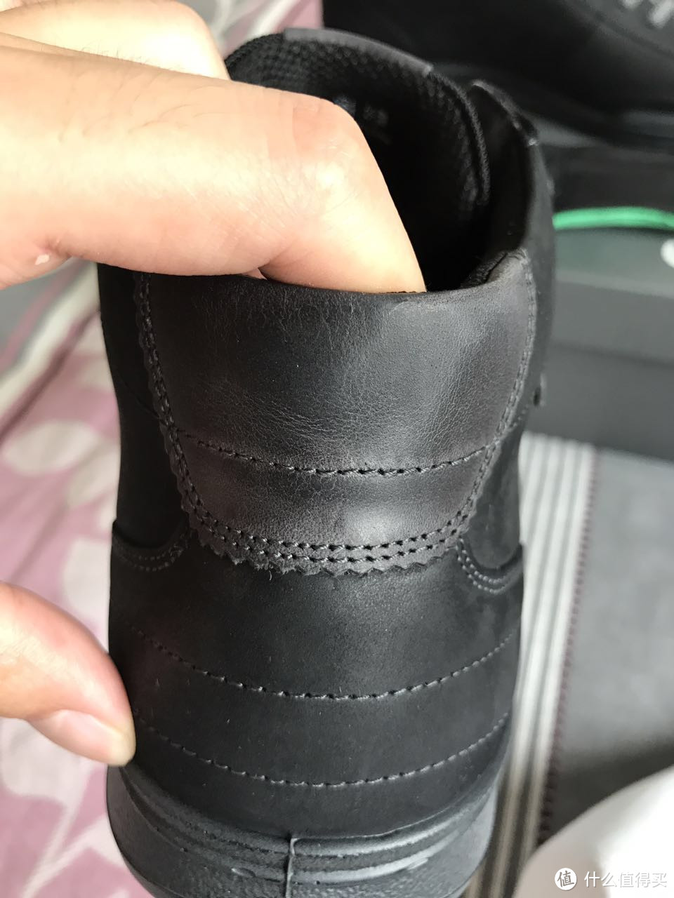 英亚海淘ECCO Fraser Hi-Top 防水休闲鞋开箱