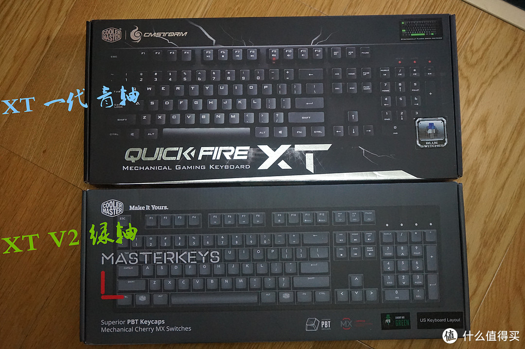 绿轴初体验 — COOLERMASTER 酷冷至尊 MasterKeys L With PBT 烈焰枪 XT V2 机械键盘