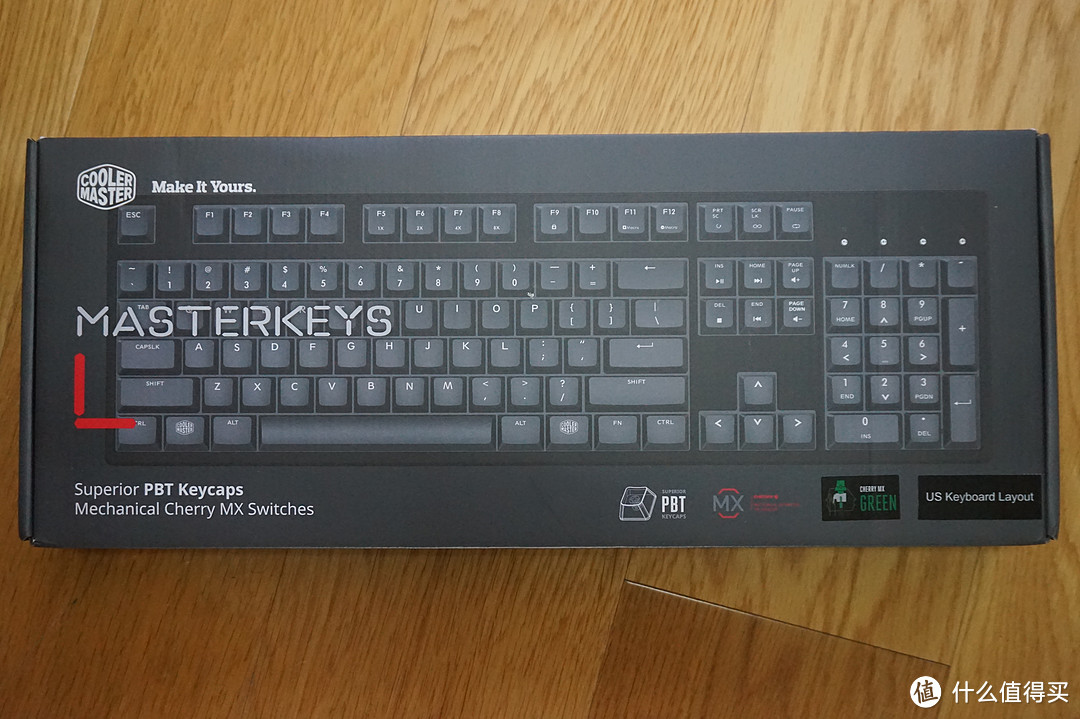 绿轴初体验 — COOLERMASTER 酷冷至尊 MasterKeys L With PBT 烈焰枪 XT V2 机械键盘