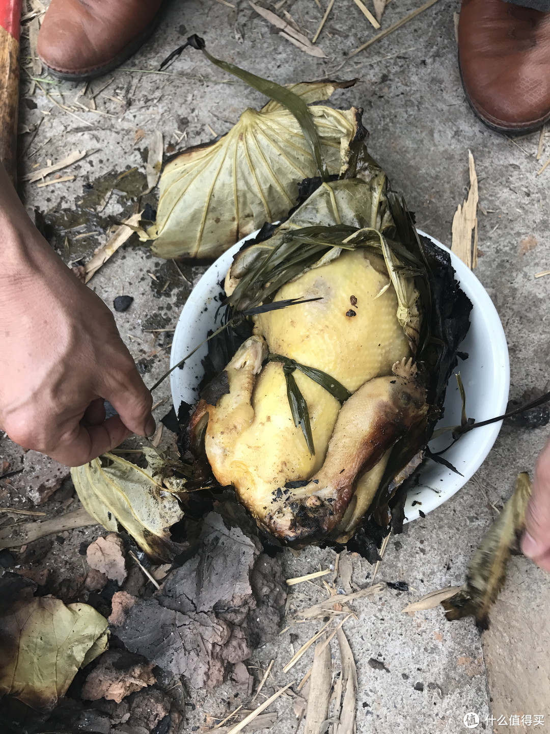 天凉搭个小土灶，乡间叫花鸡走起！