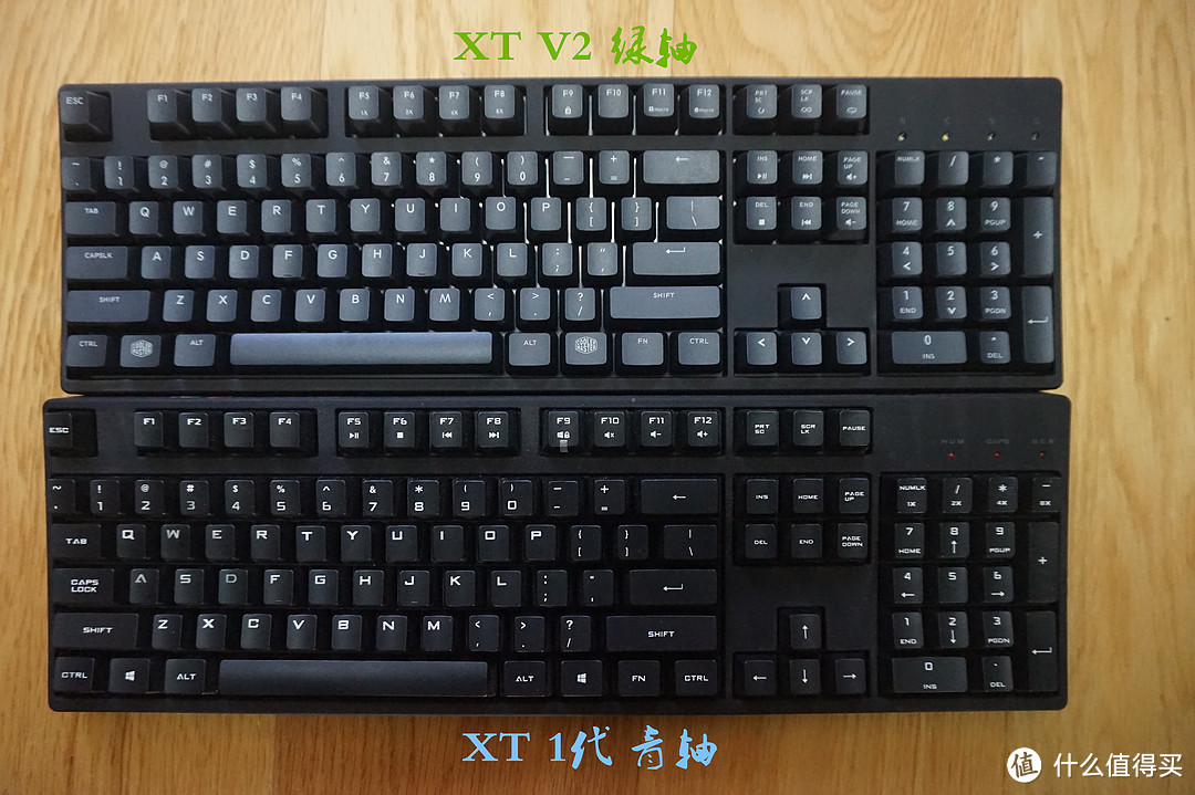 绿轴初体验 — COOLERMASTER 酷冷至尊 MasterKeys L With PBT 烈焰枪 XT V2 机械键盘