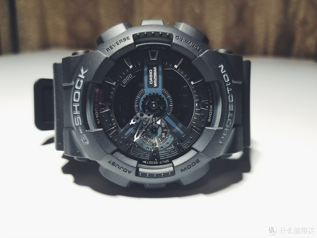 细手腕也要戴大表盘—CASIO G-SHOCK 黑武士开箱