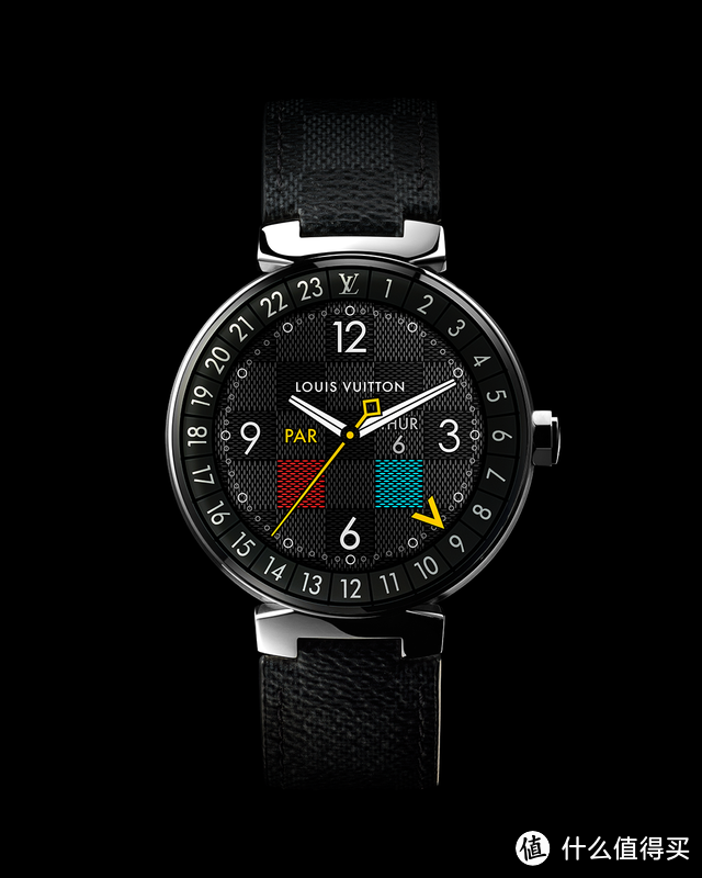 #本站首晒# 当奢侈品遇上数码 — Louis Vuitton 路易威登 Tambour Horizon 智能手表