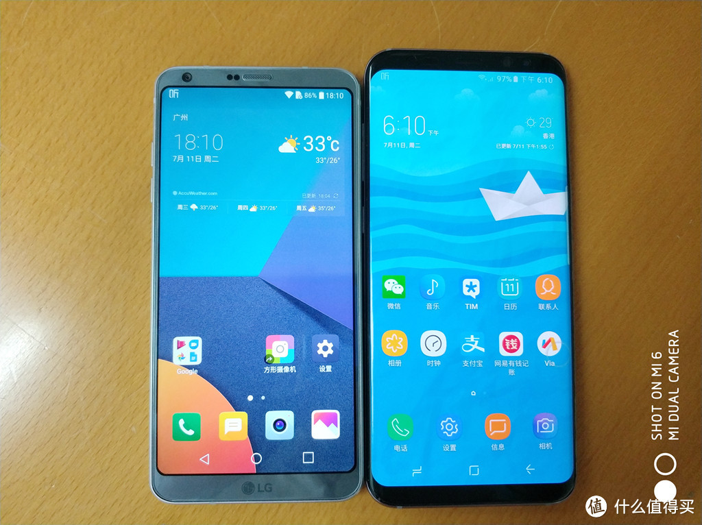 #本站首晒# 冷门的全面屏旗舰 — LG G6 简单使用感受