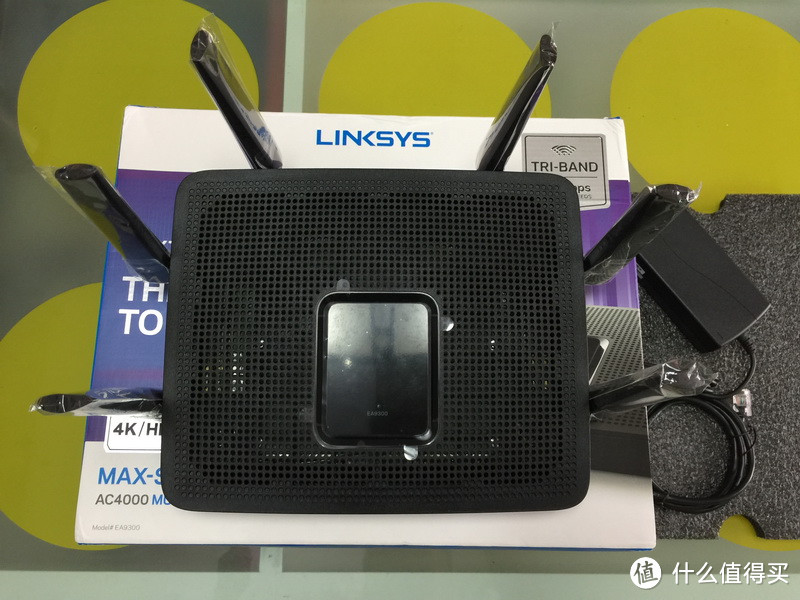 #原创新人# 四核动力新选择 — Linksys 领势 EA9300 AC4000 无线路由器 新三频2.0 晒单