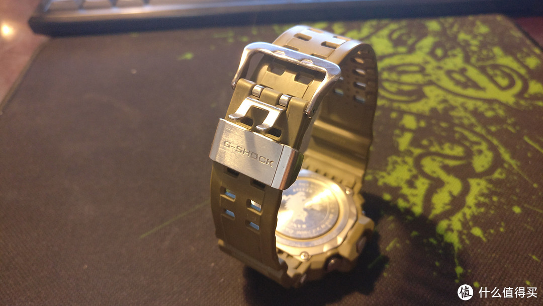 上山下海：CASIO 卡西欧 G-SHOCK GW-9400-3CR 男款运动表军 绿色晒单