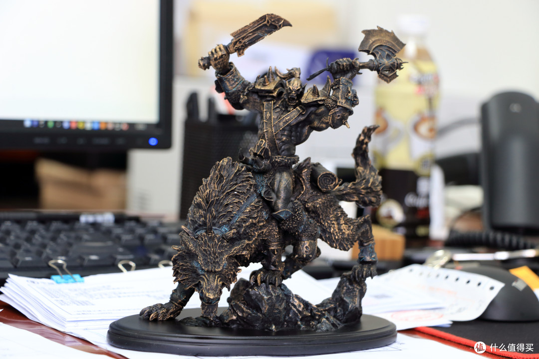 暴雪十周年老玩家奖励兽人狼骑兵模型