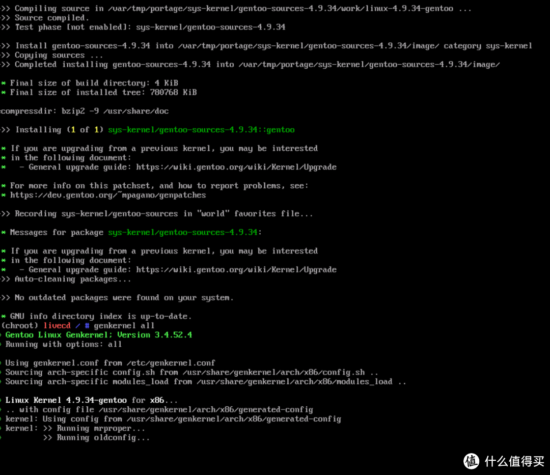 虚拟机下安装Gentoo一次失败经历