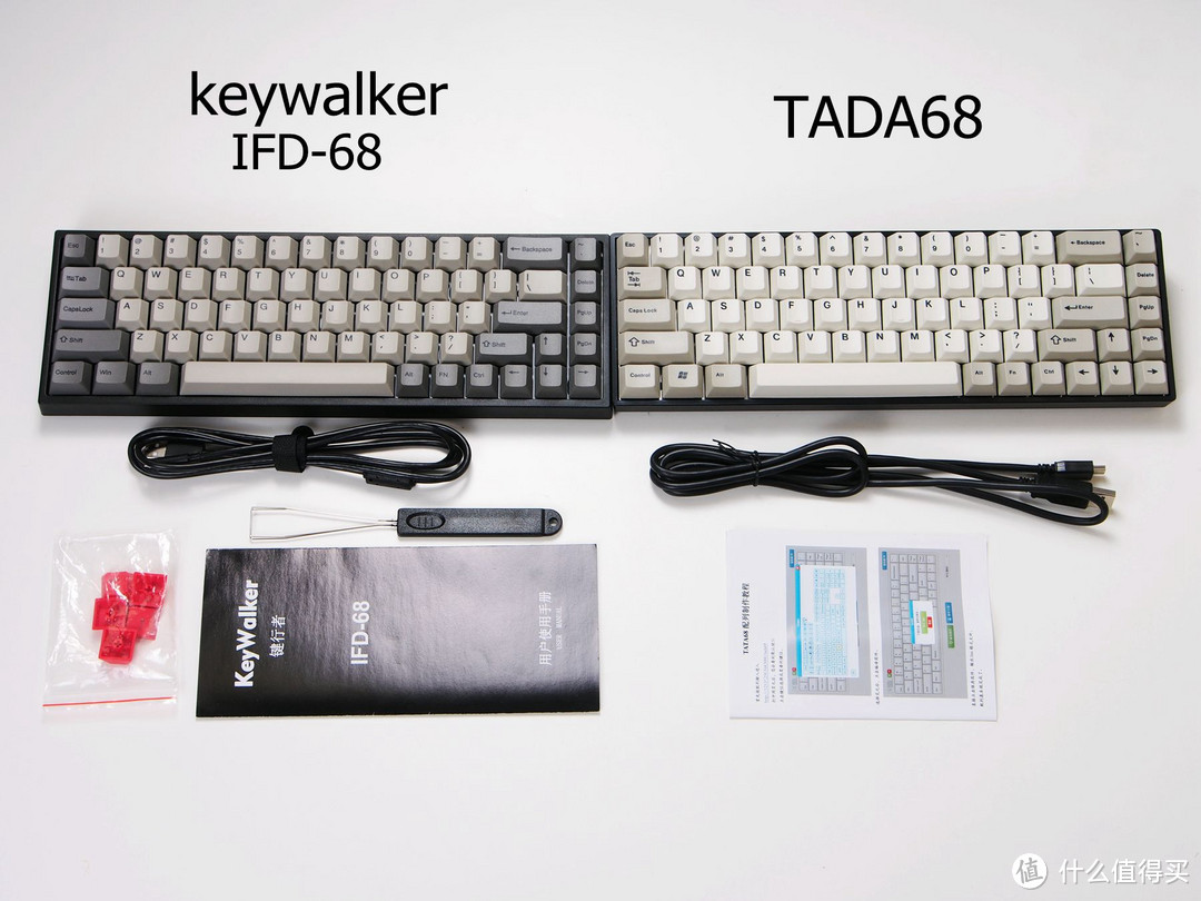 68键发烧怎么选 — 键行者KeyWalker IFG68 & TADA68机械键盘对比评测