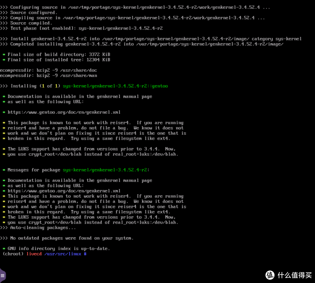 虚拟机下安装Gentoo一次失败经历