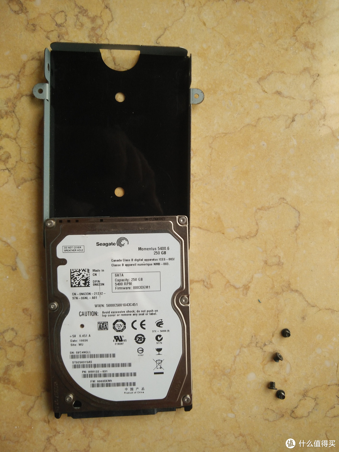 Seagate 希捷 1TB2.5寸移动硬盘拆机解析