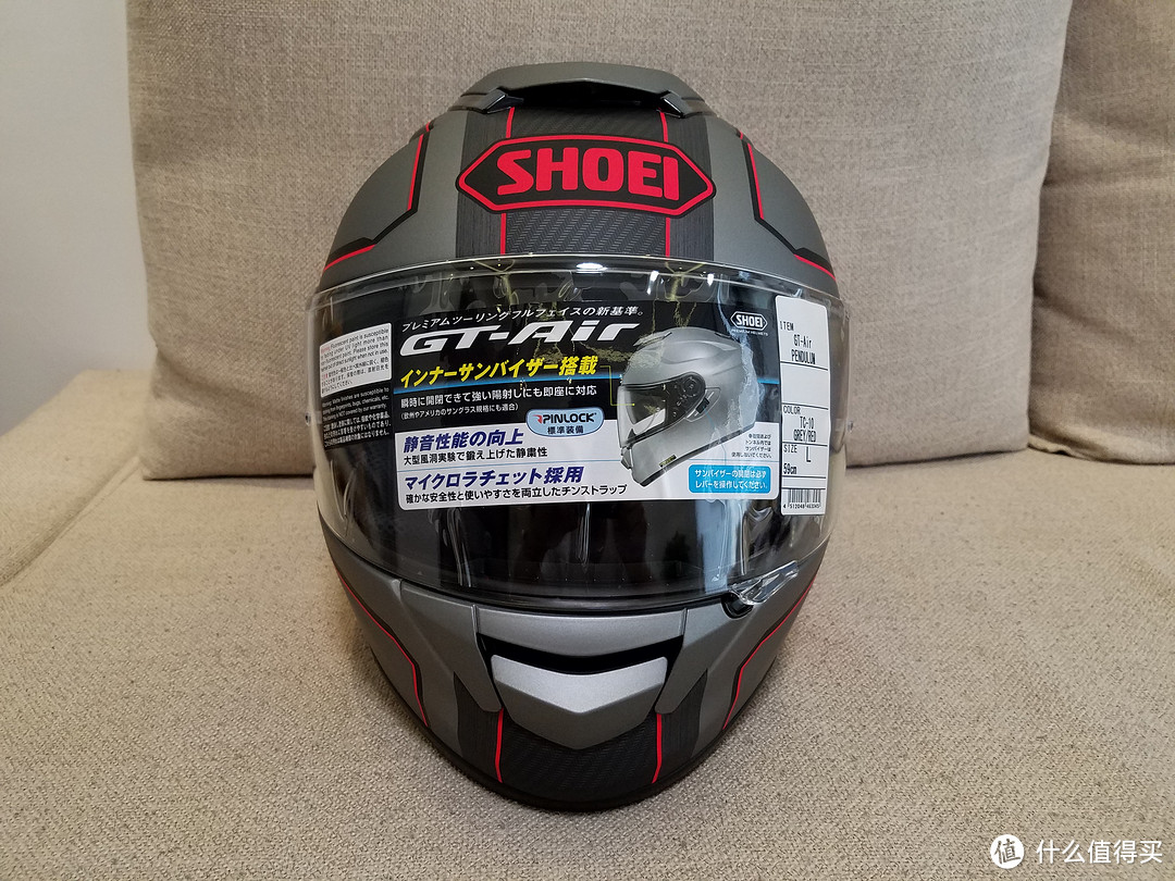 日亚海淘SHOEI GT-AIR头盔开箱