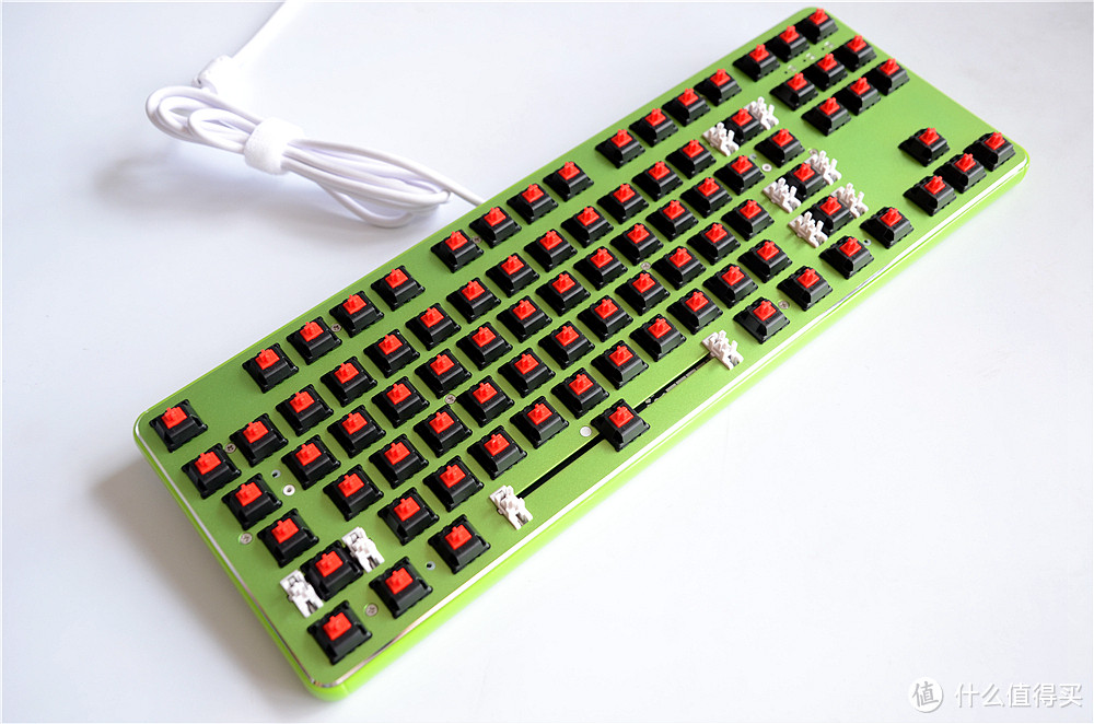 盛夏一点草木绿，也许会凉爽一点：GANSS GK87草木绿侧刻式键盘体验