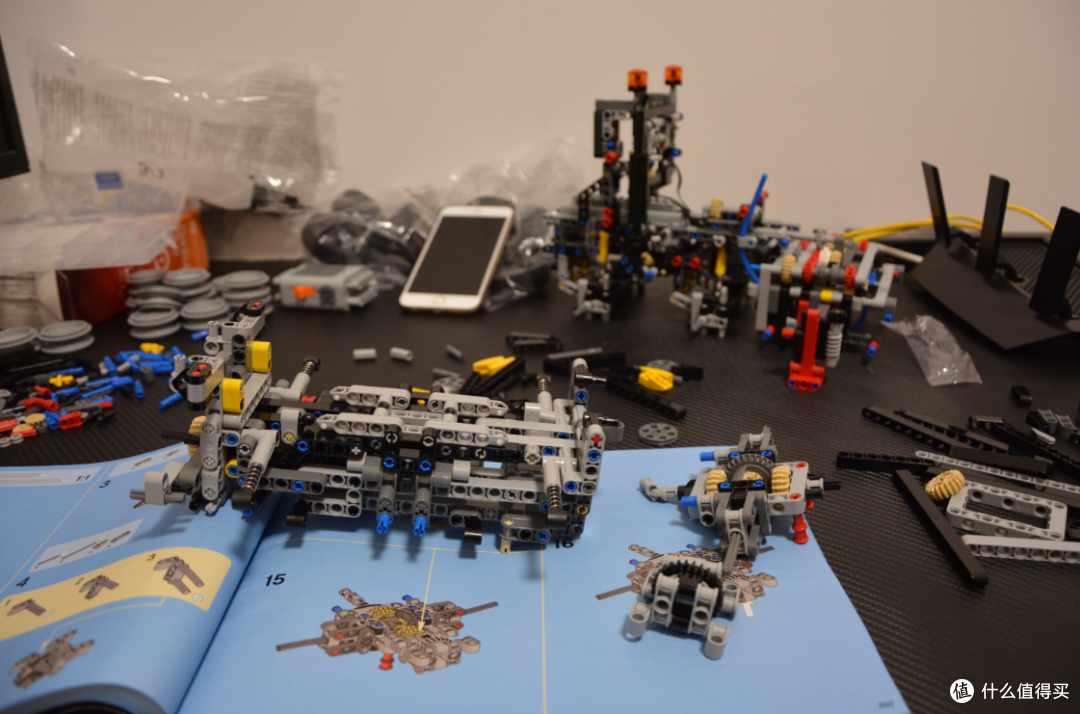 #原创新人#LEGO 乐高 科技组三兄弟，已完成：42043+42054，待完成：42055