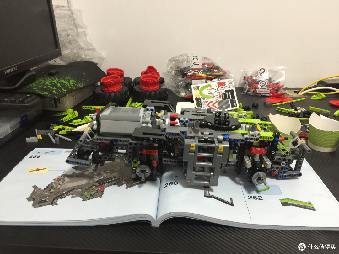#原创新人#LEGO 乐高 科技组三兄弟，已完成：42043+42054，待完成：42055