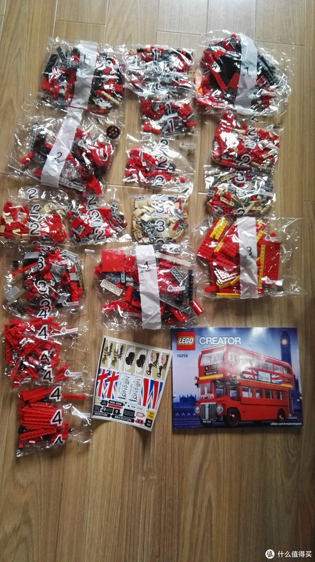 LEGO 乐高 10258 伦敦巴士开箱晒单