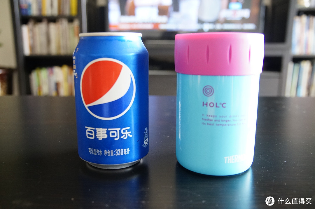 消夏神器 — THERMOS 膳魔师 JCB-351-BL 易拉罐保冷杯 晒单