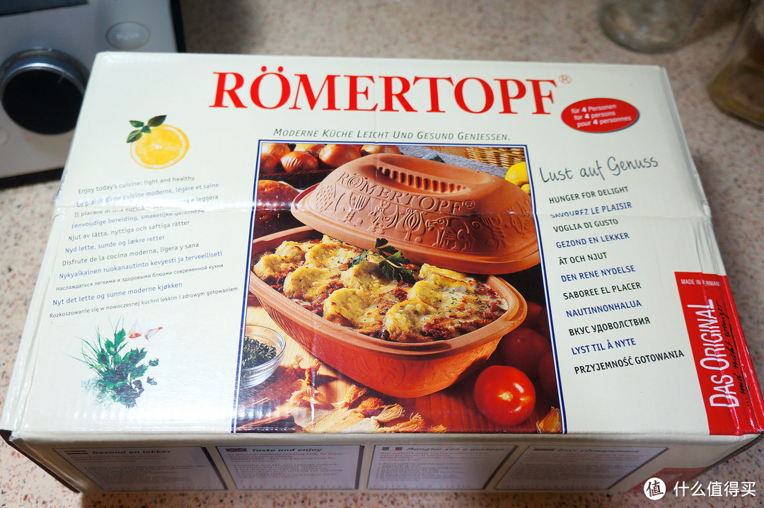 种草之人终被种，德国 Römertopf 陶制烤锅 开箱晒单