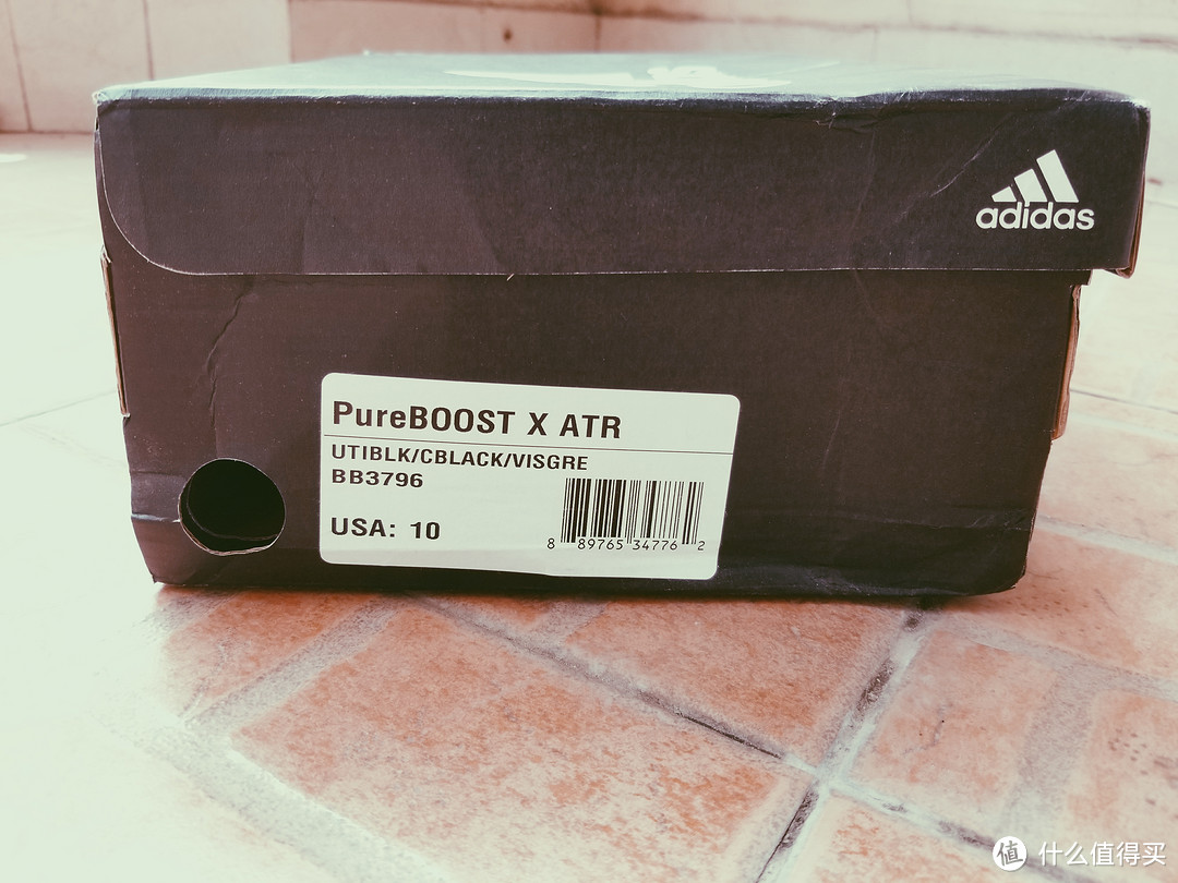 eaby adidas官网入手Pure Boost X ATR，鞋盒居然不是原装