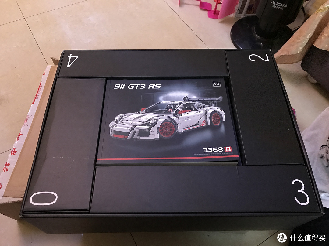 得高3368保时捷911GT3RS模型玩具