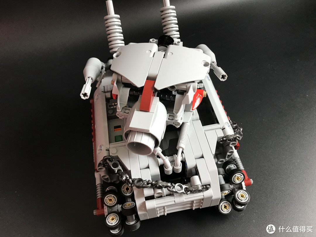 遥控乐高拼拼乐-LEGO 乐高 MOC-0268 Metal Grudge 合金弹头坦克