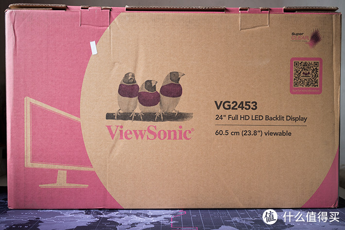 我有好色彩 — ViewSonic 优派 VG2453 23.8英寸IPS显示器 简单晒