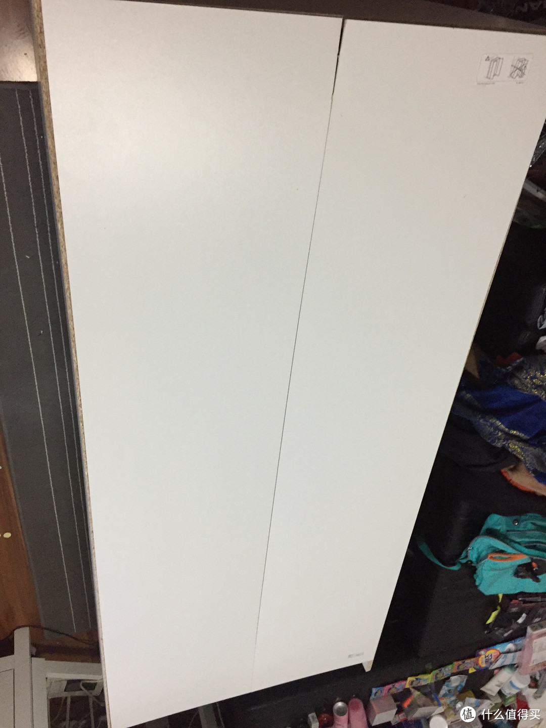 宜家 349块的 伯特拉 白色1米8 衣柜 开箱晒货组装 评测