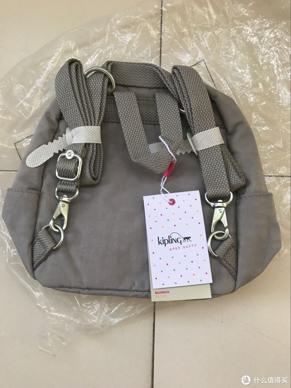 历史低价19.49英镑：Kipling 凯浦林 Mini Backpack Bpc 双肩背包 晒单