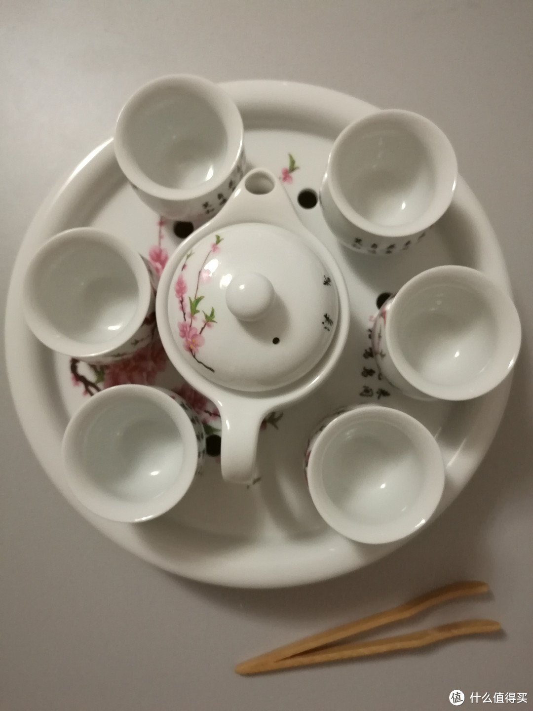 618张大妈中奖秀 — 精美茶具一套