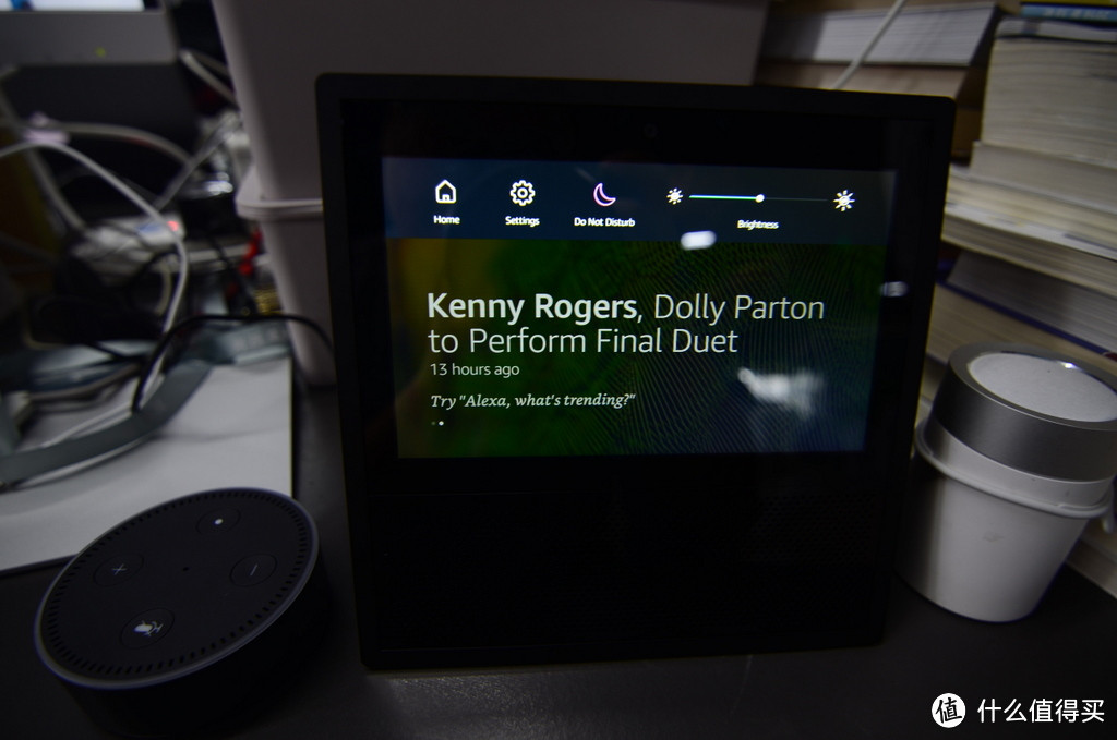 Amazon 亚马逊 Echo Show 音箱快速使用体验