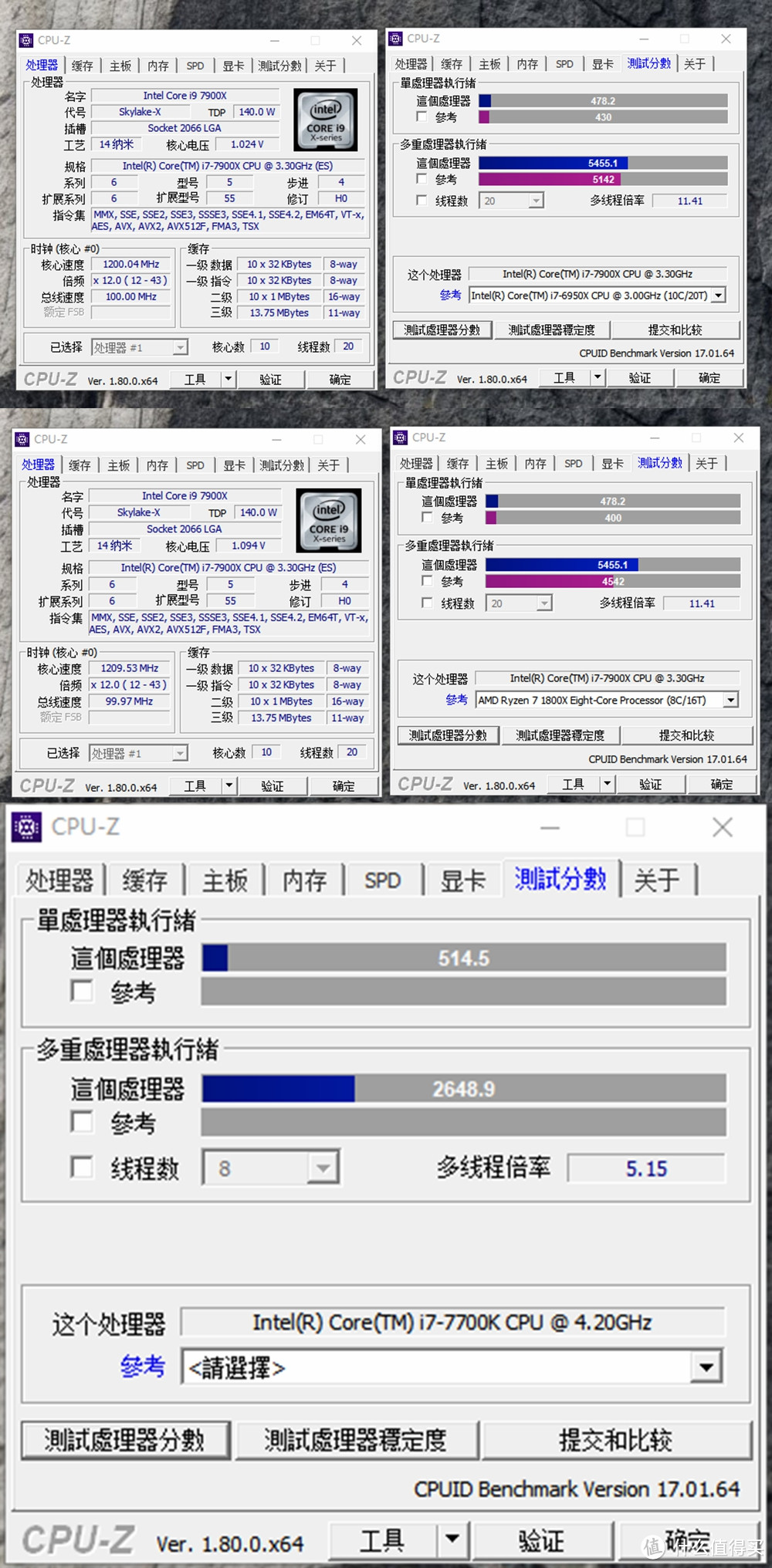 CPU+主板一万多是否值得？微星X299 XPOWER GAMING AC+I9 7900X使用体验