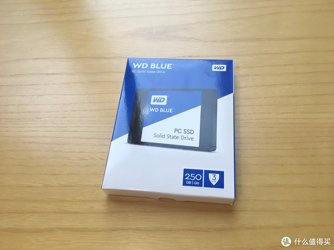 大佬的转身，西部数据WD首款消费级固态硬盘 — 西部数据 BLUE 蓝盘 250G SSD开箱