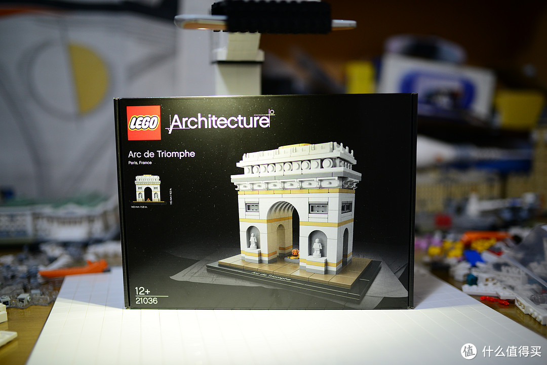 #本站首晒#步入深坑：LEGO 乐高 建筑系列 21036 Are de Triomphe 凯旋门